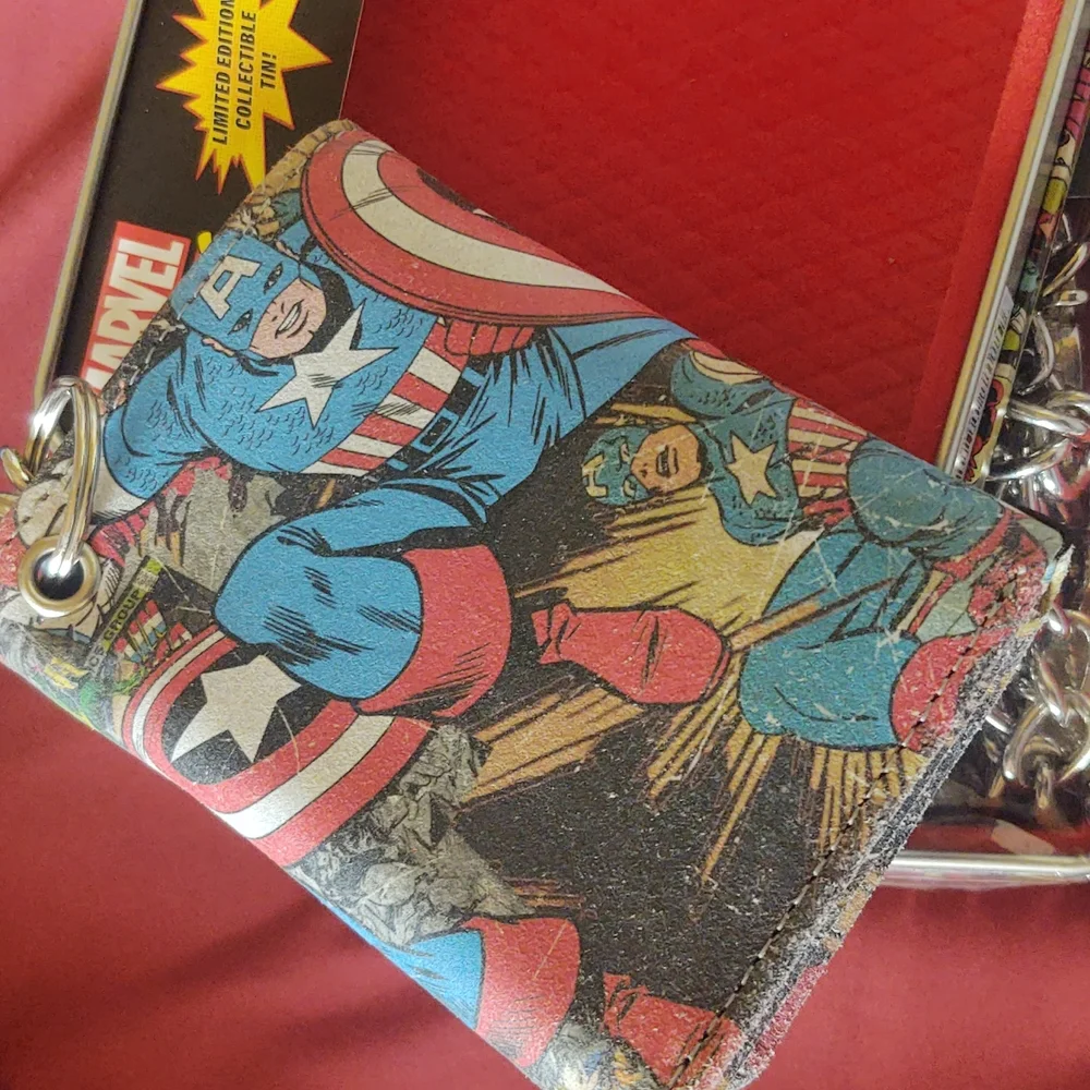 Marvel genuine leather